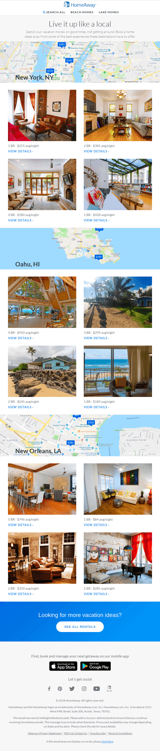 12 homes at the center of it all