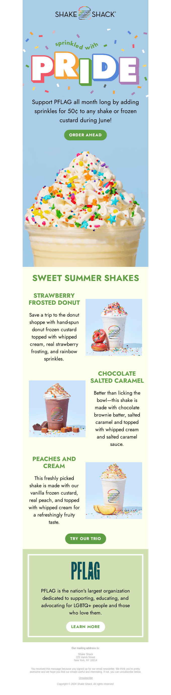 3 new sips to Sprinkle with PRIDE!