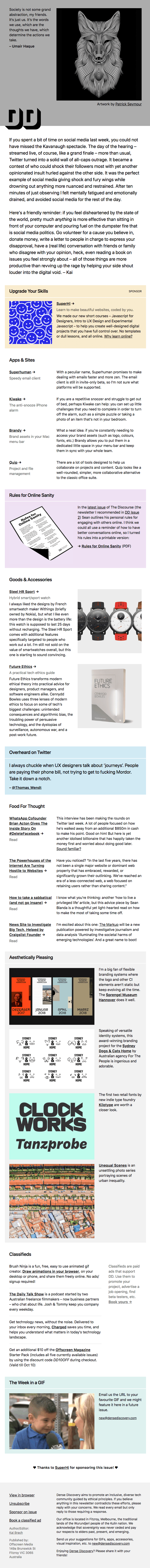 4 / Future ethics and a speedy email client