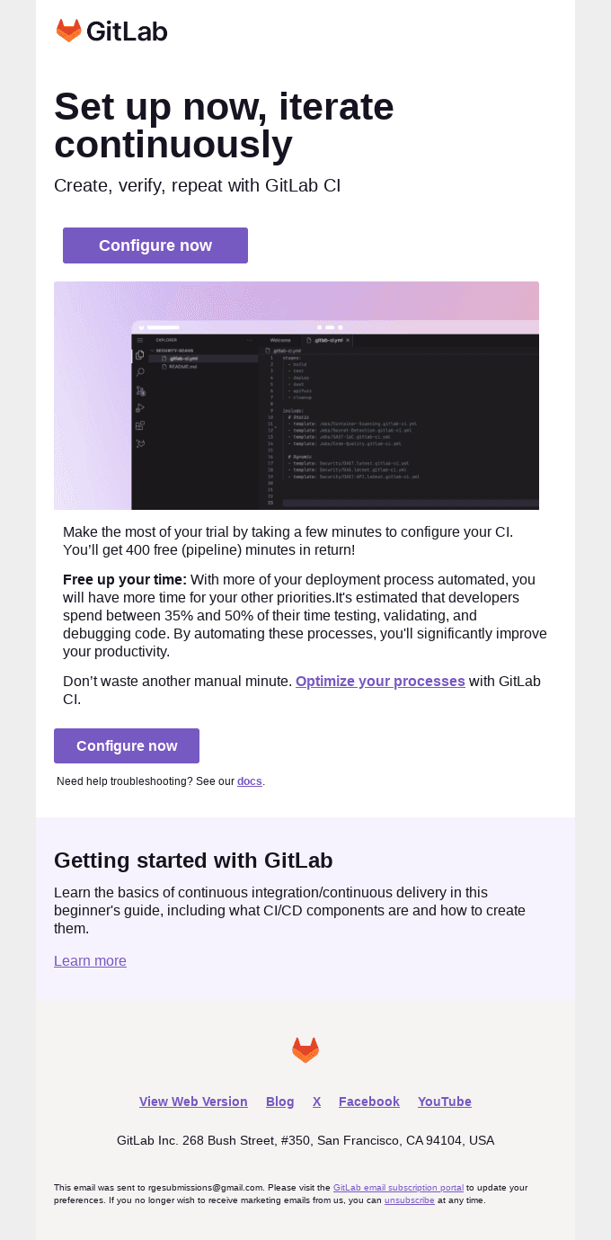 5 minutes to optimize your processes