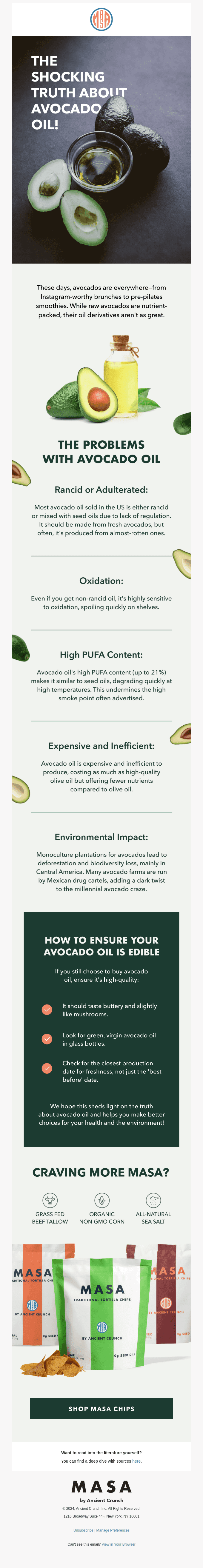 5 Reasons We Stay Away from Avocado Oil