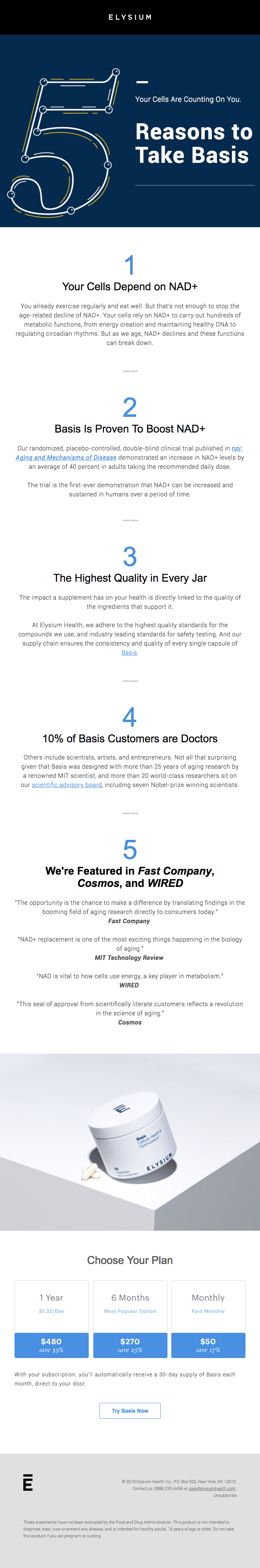 5 Reasons Why You Should Take Basis