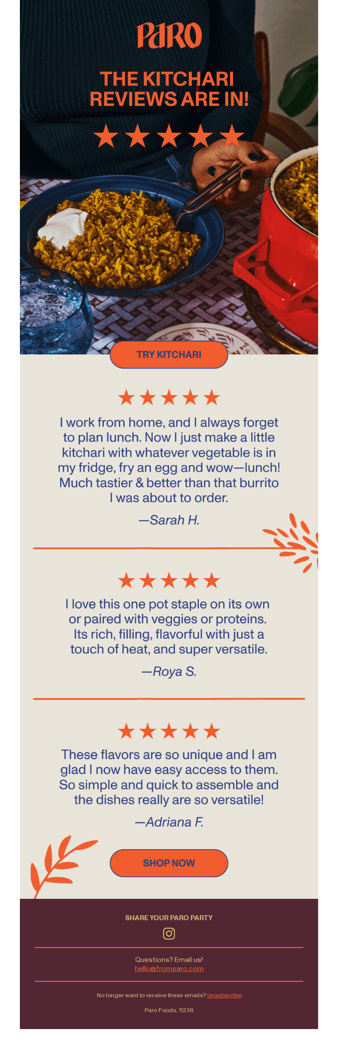 5 ⭐️ reviews: “So simple and quick to assemble…”
