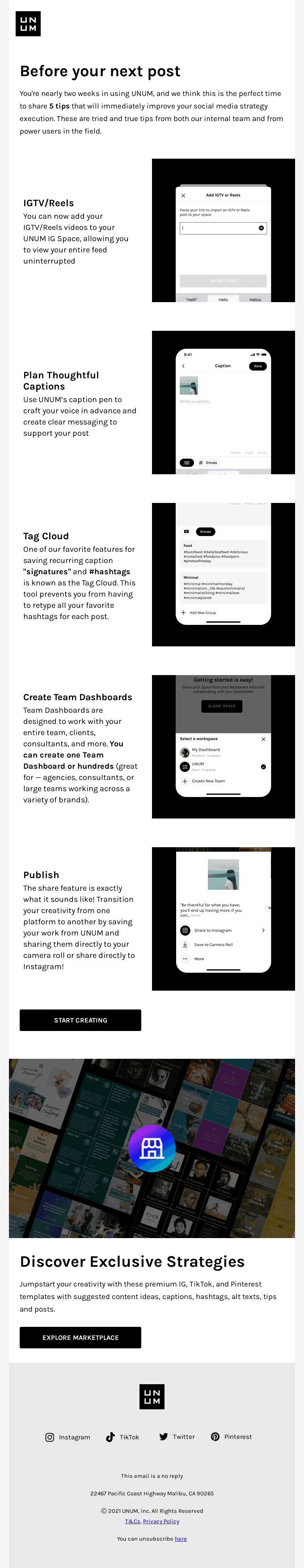 5 UNUM power tips for an effective social media strategy