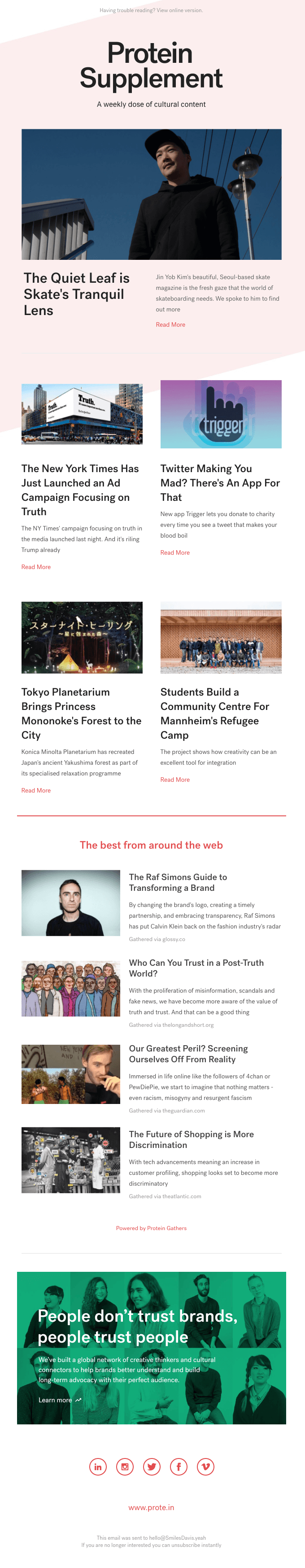 #652 | Discover Seoul’s Skateboarding Scene with The Quiet Leaf, a Tokyo Forest Planetarium and The NY Times’ Truth Campaign