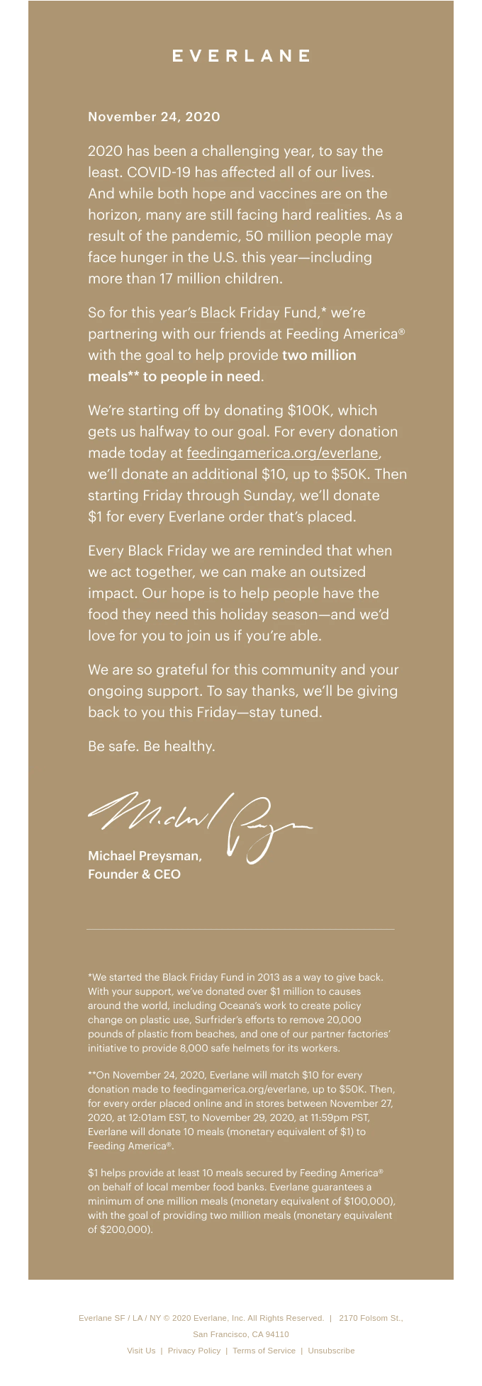 A Different Kind Of Black Friday