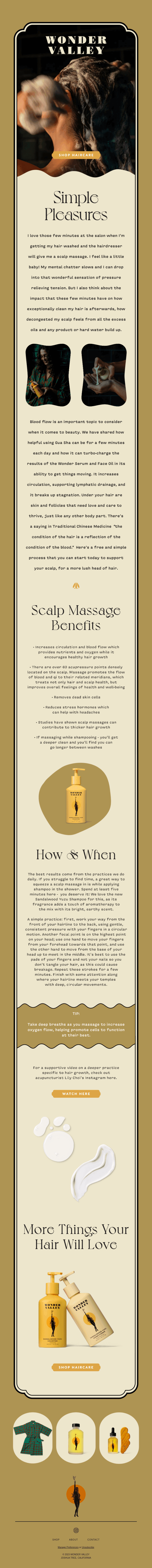 A free, feel-good tip for better hair