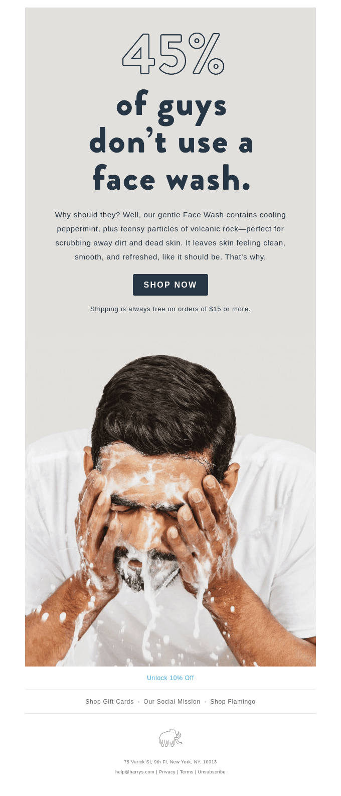 A gentle (but exfoliating) reminder