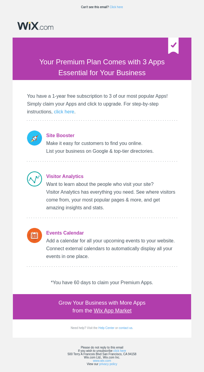 A Gift from Wix to Help You Grow Your Business