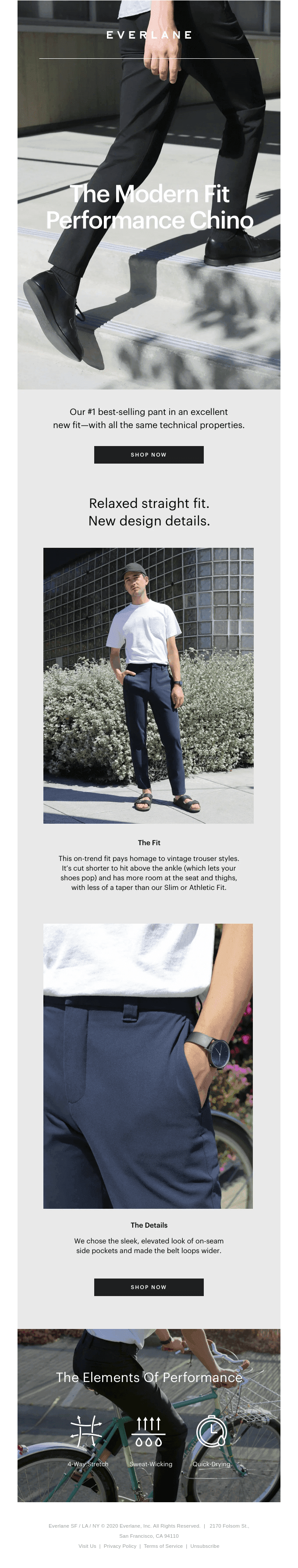 A New Fit For Our Performance Chino