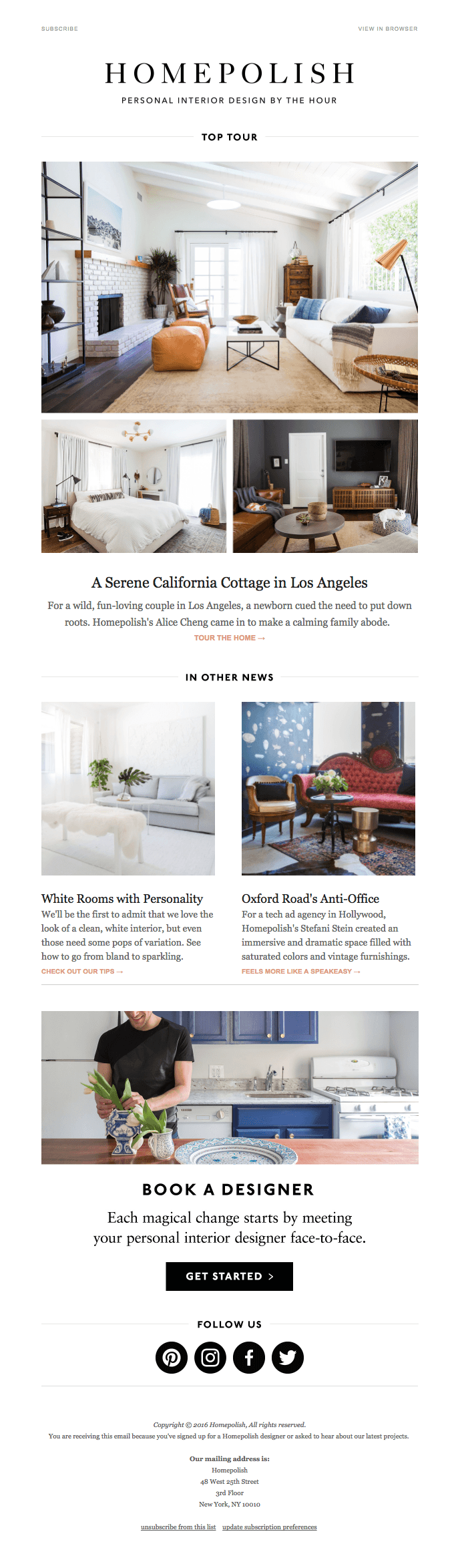 A Serene California Cottage in LA