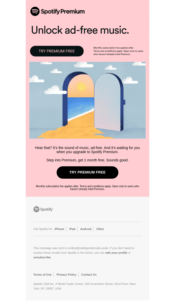 Ad-free music, free for 1 month. Try Premium.
