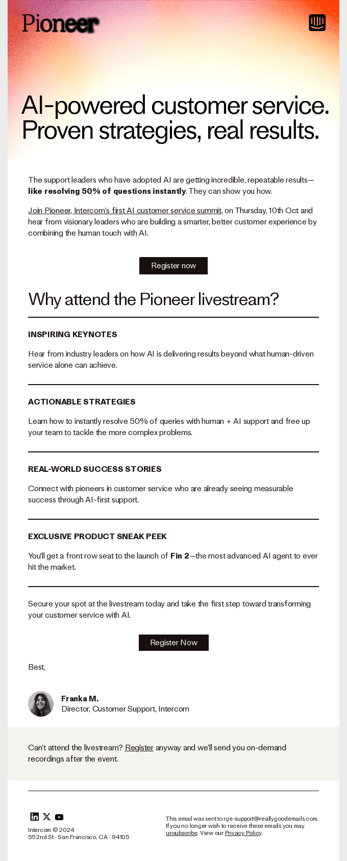 AI ready or AI skeptic? Pick a side at Pioneer.