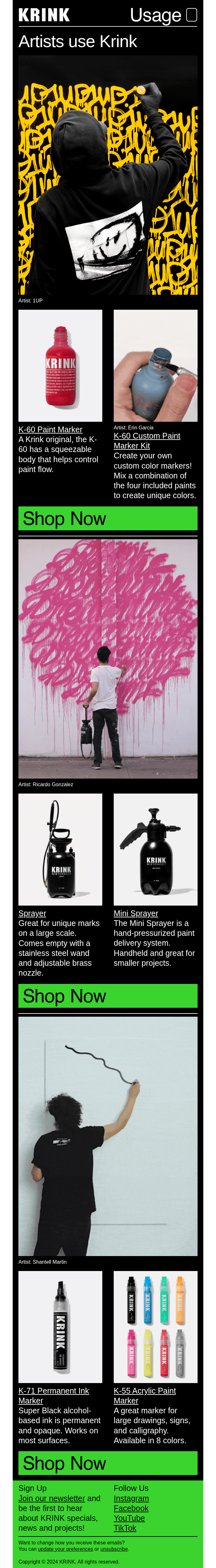 All about Krink: Artists use Krink