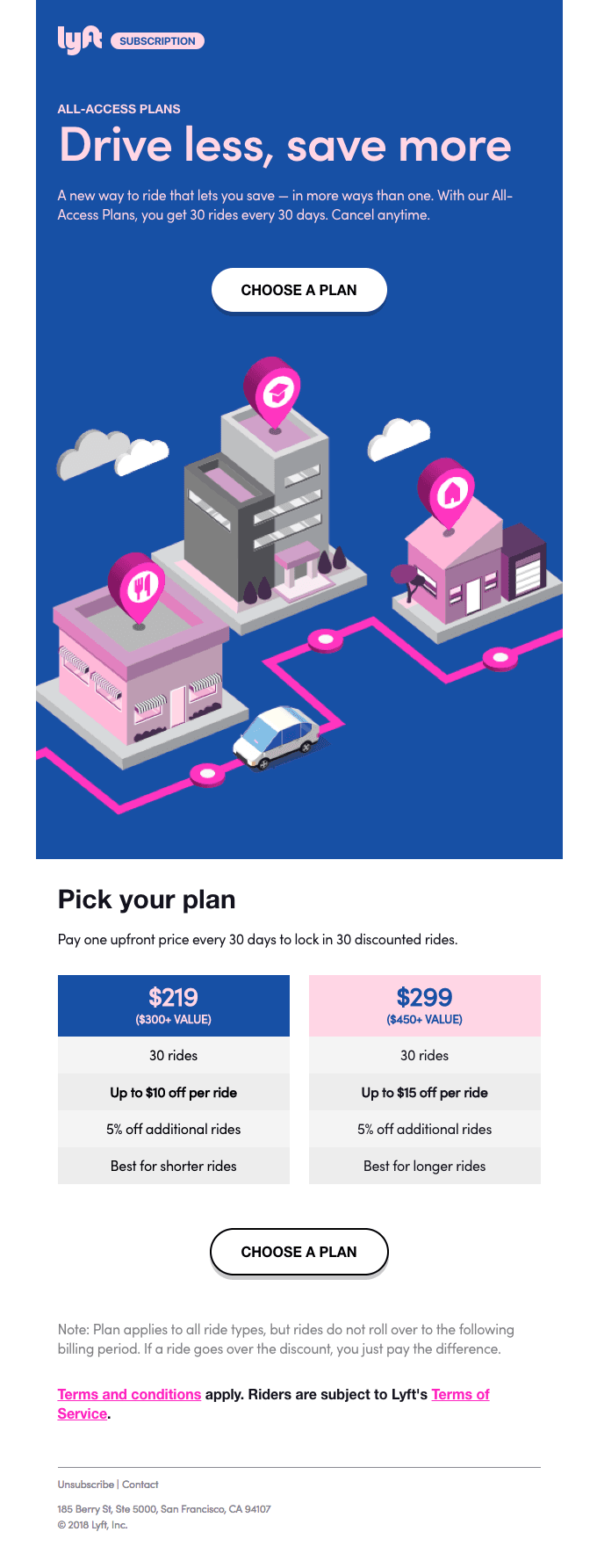 All-Access Plans: A new way to ride