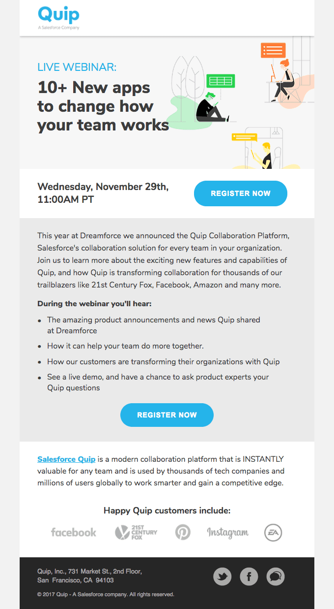 Announced at Dreamforce: New Capabilities in Quip