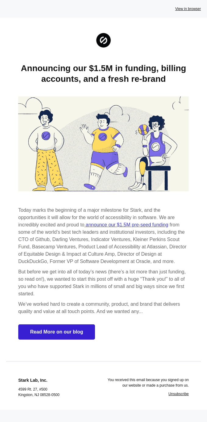 Announcing our $1.5M in funding, billing accounts, and a fresh re-brand!