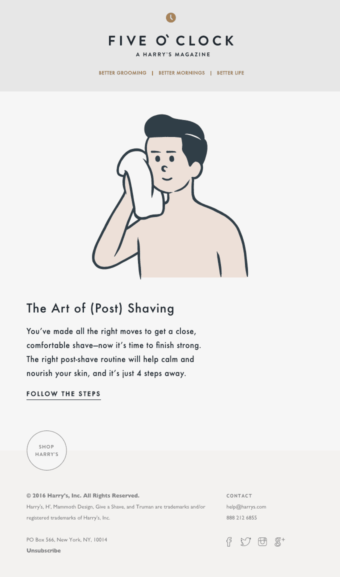 Are you doing this AFTER you shave?