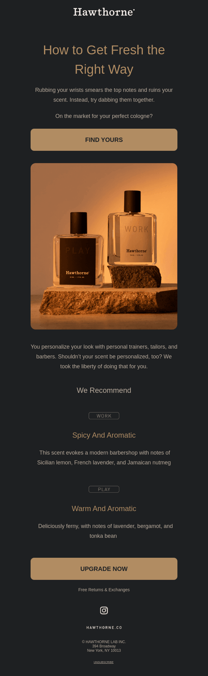 Are you putting your cologne on wrong?