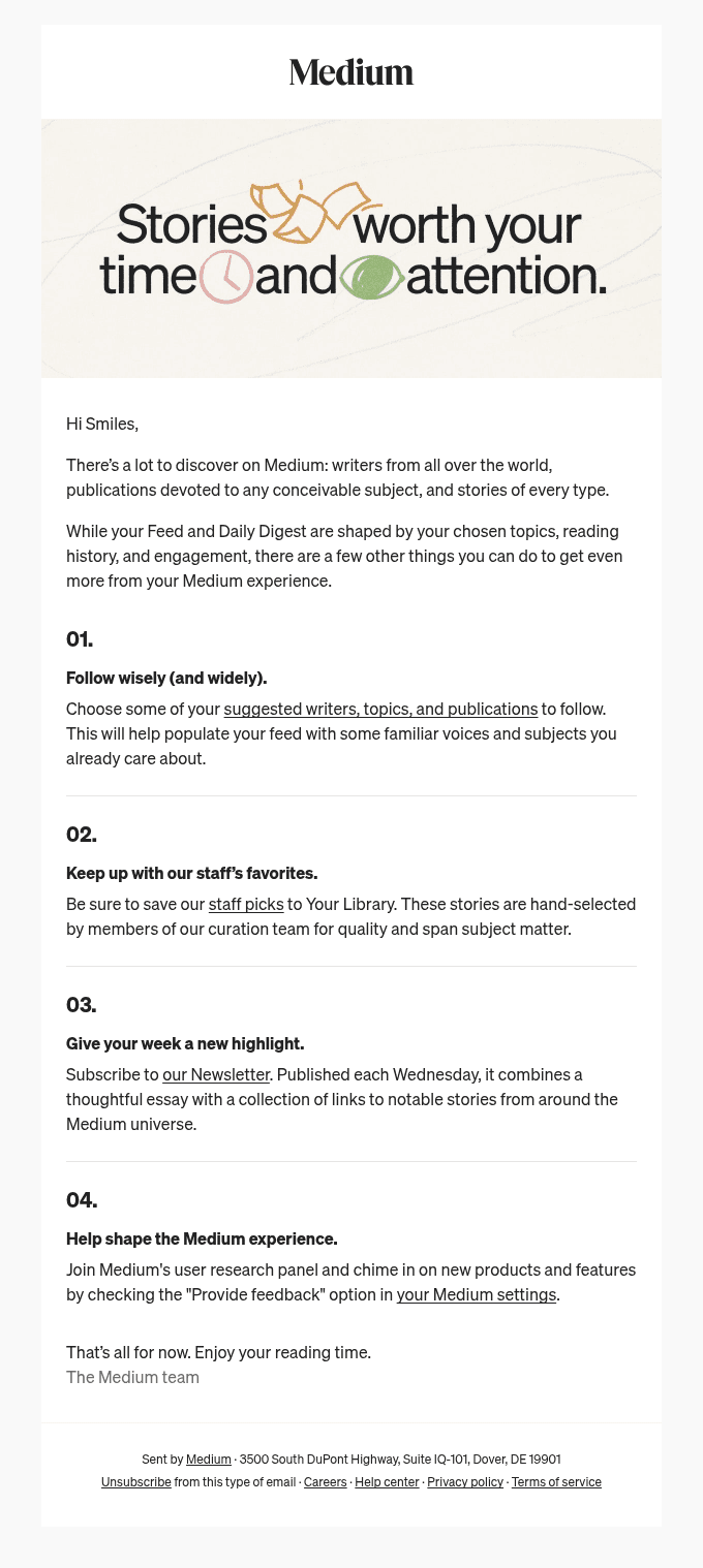 Are you reading Medium’s best stories?