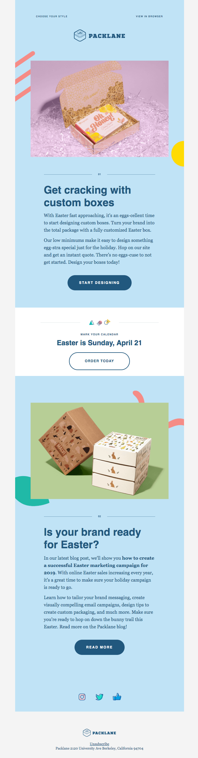 Are you ready to spring into action this Easter? 🐰