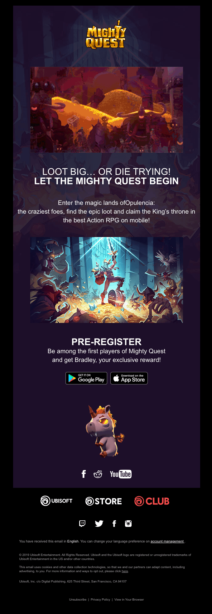 Be one of the first to play MIGHTY QUEST on mobile