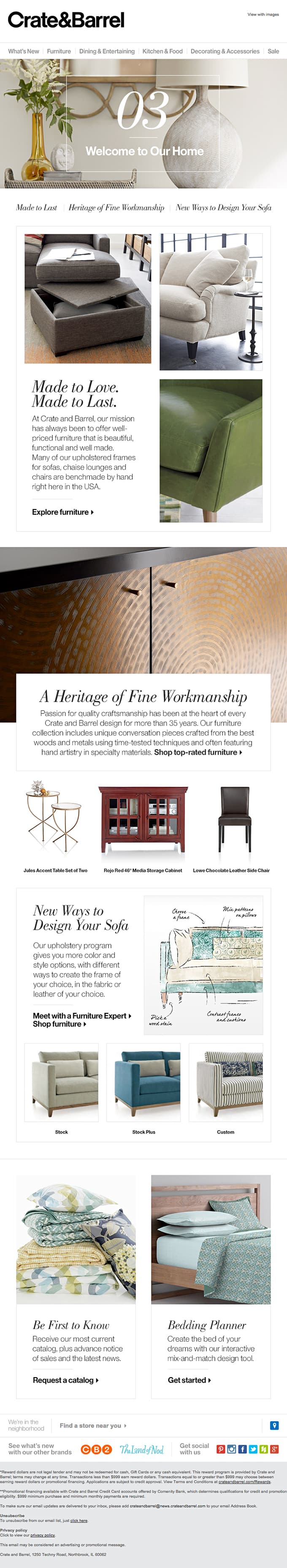 Welcome to Beautiful Furniture Made to Last