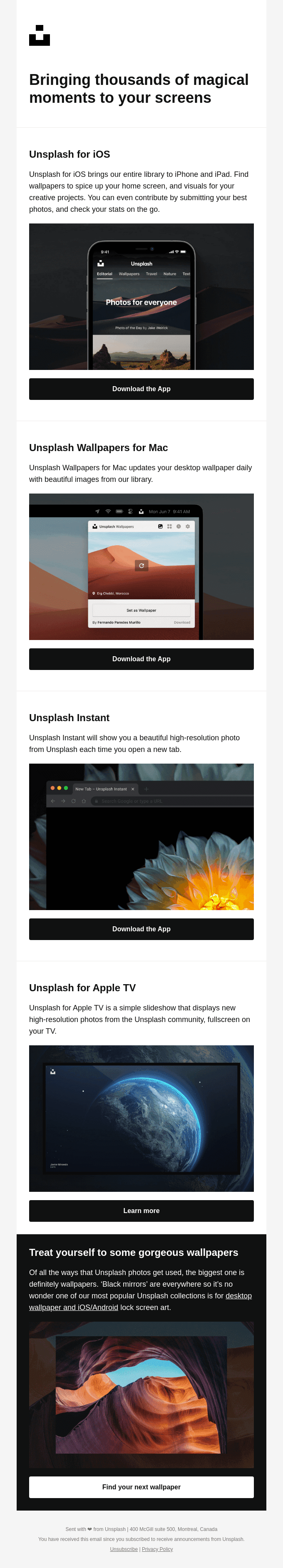 Beautiful photos on every screen 📱💻