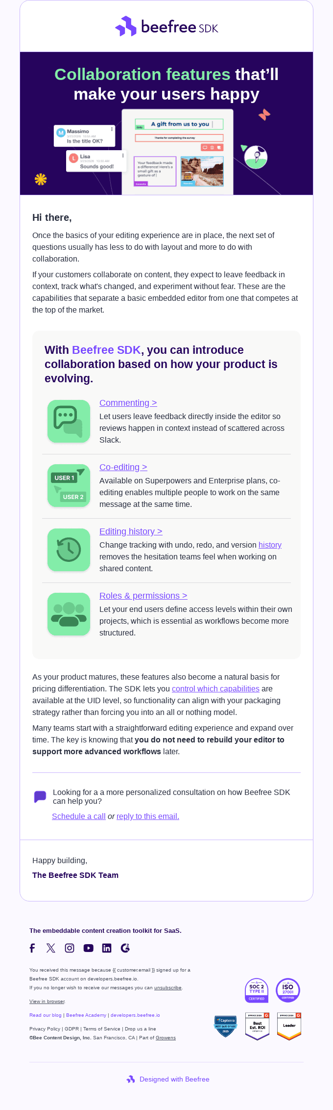 Collaboration features that’ll make your users happy