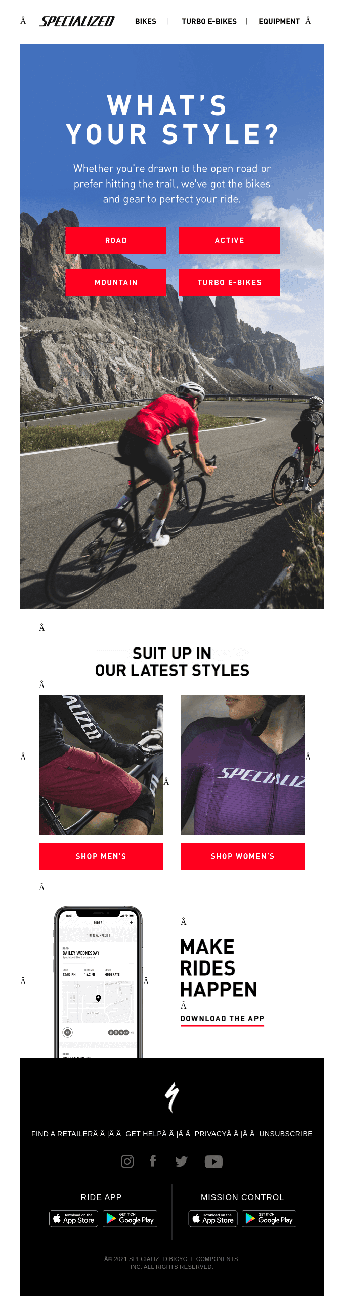 Bikes and Gear for Every Riding Style