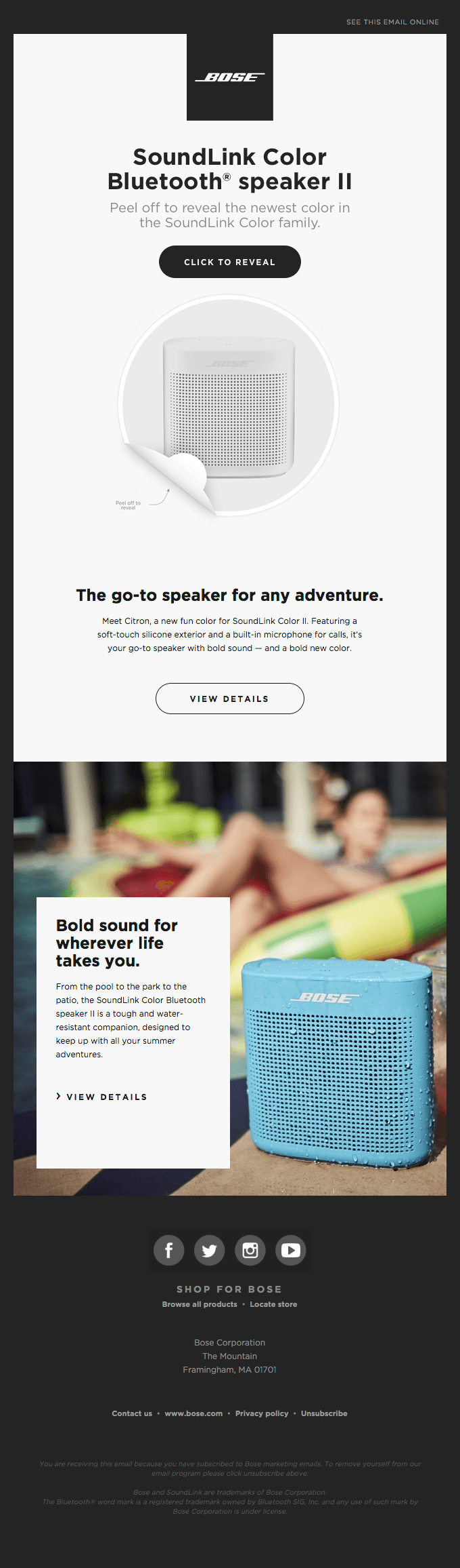 Bold sound – now with a bold color