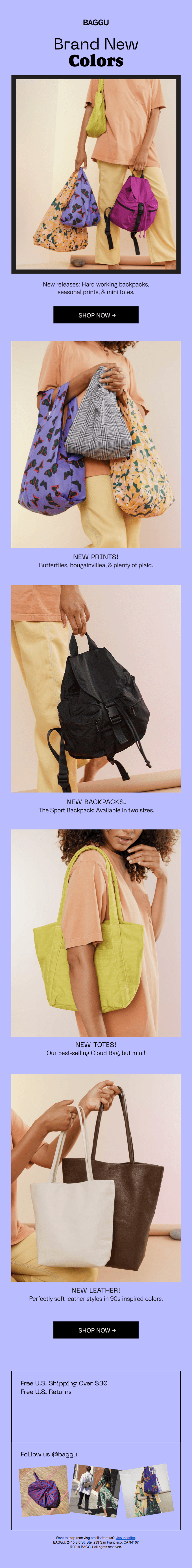 Brand New Season. Brand New Bags.