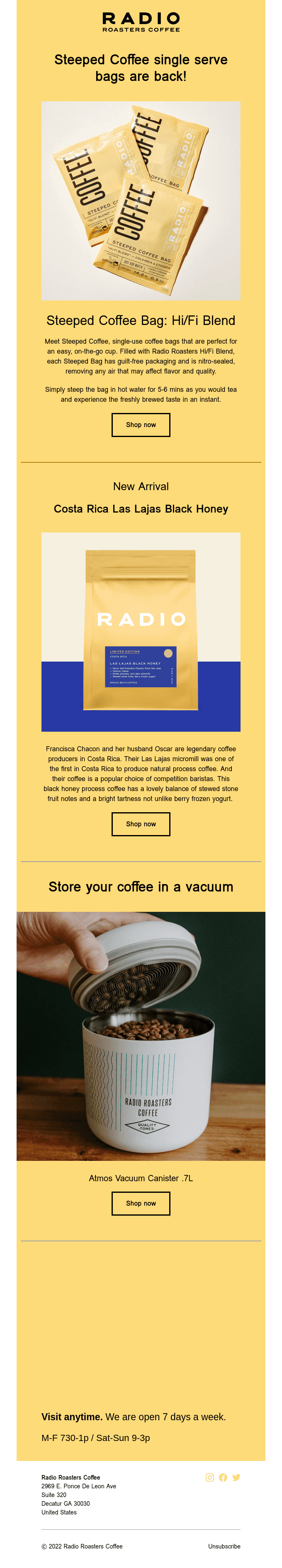 ☕️ Brew great coffee in an instant!