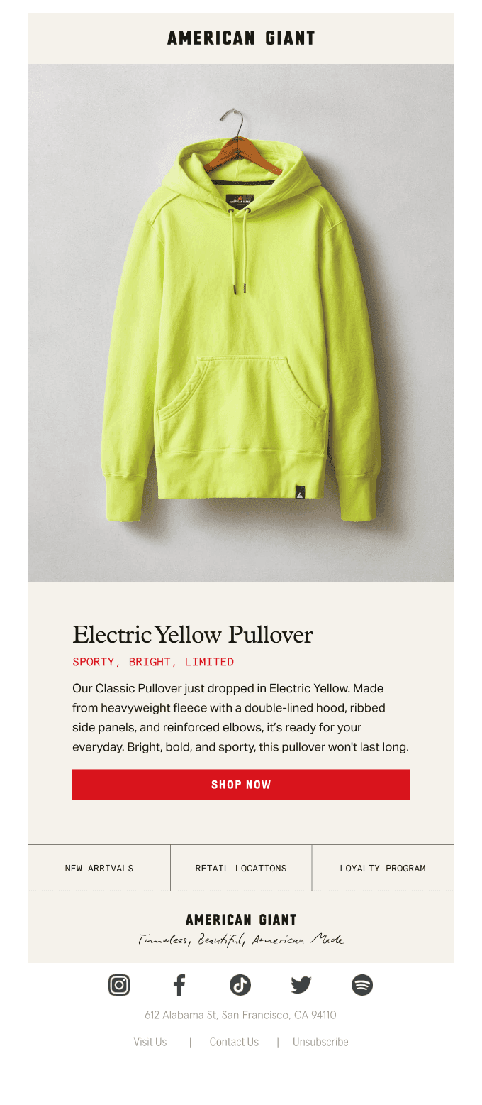 Brighten Up with this Limited-Edition Hoodie