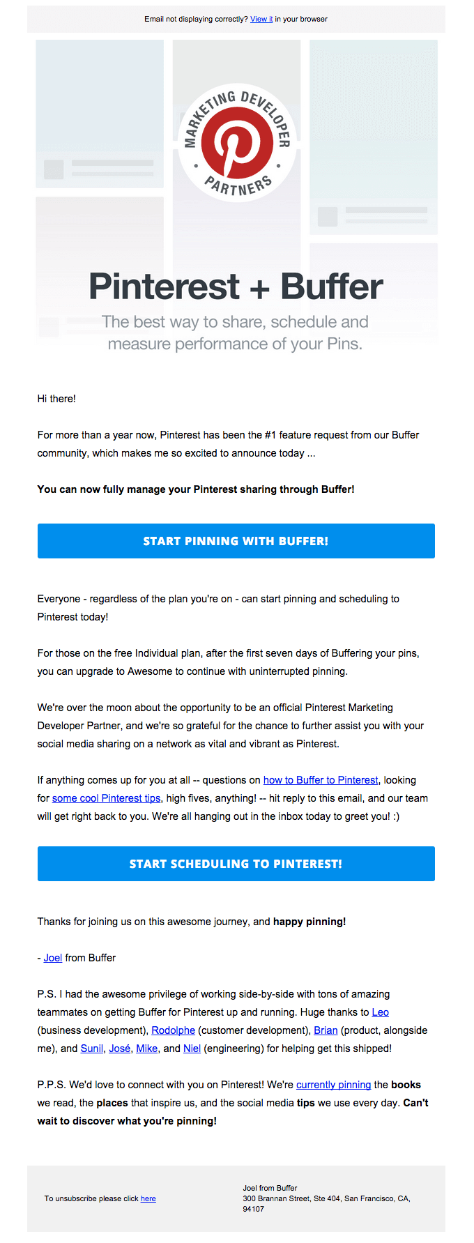 Buffer for Pinterest has arrived! Fully manage your Pinterest marketing with Buffer