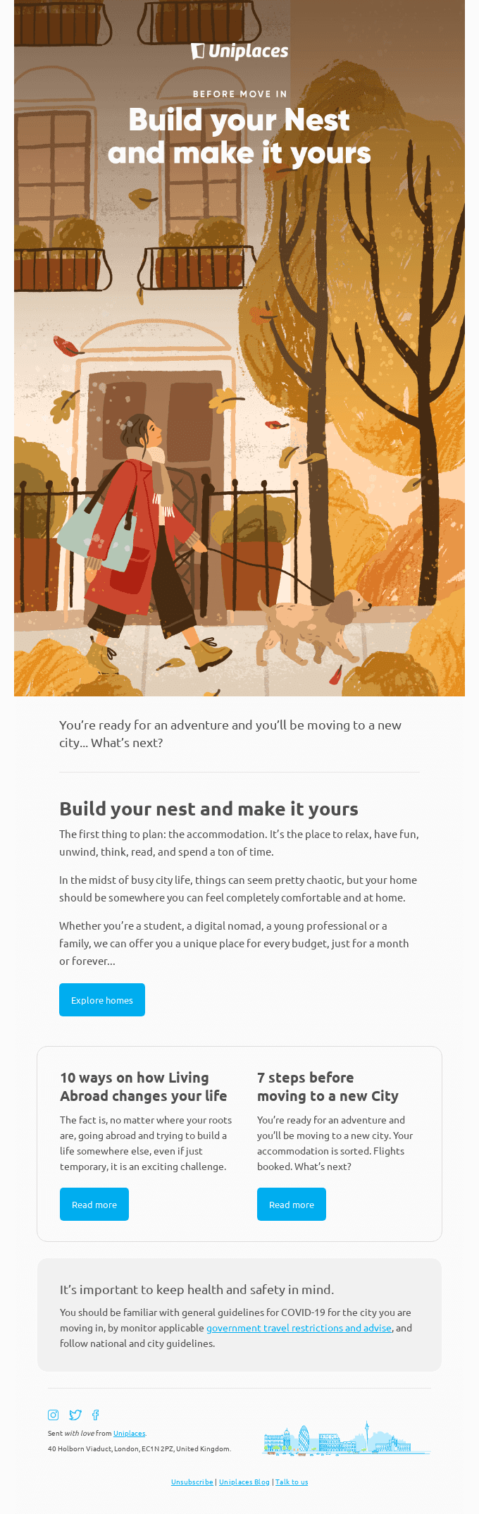 Build your nest and make it yours