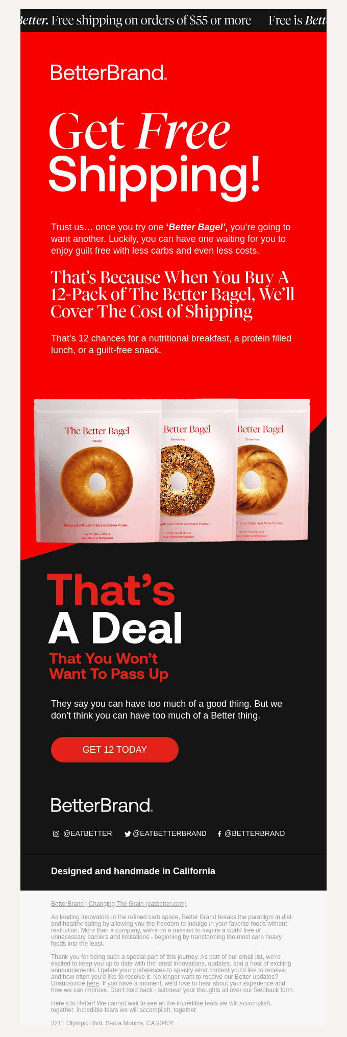 Buy Better Bagels, Get Better Savings