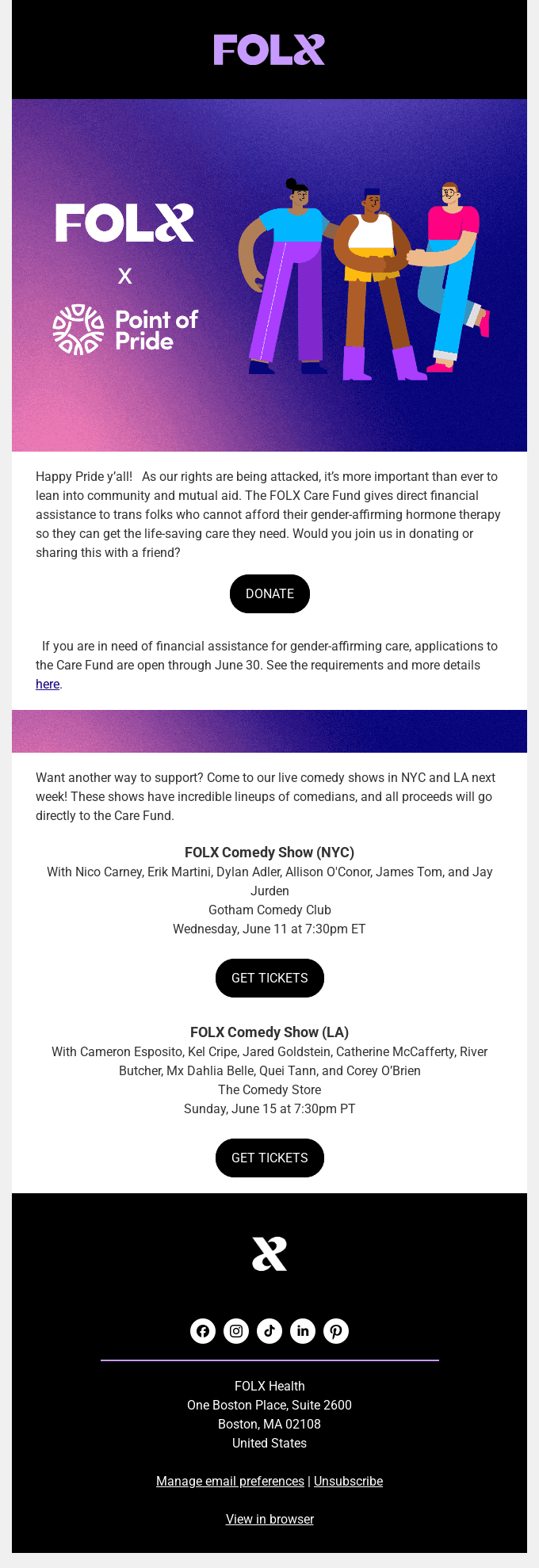 Can you give $10 for gender-affirming care this Pride?