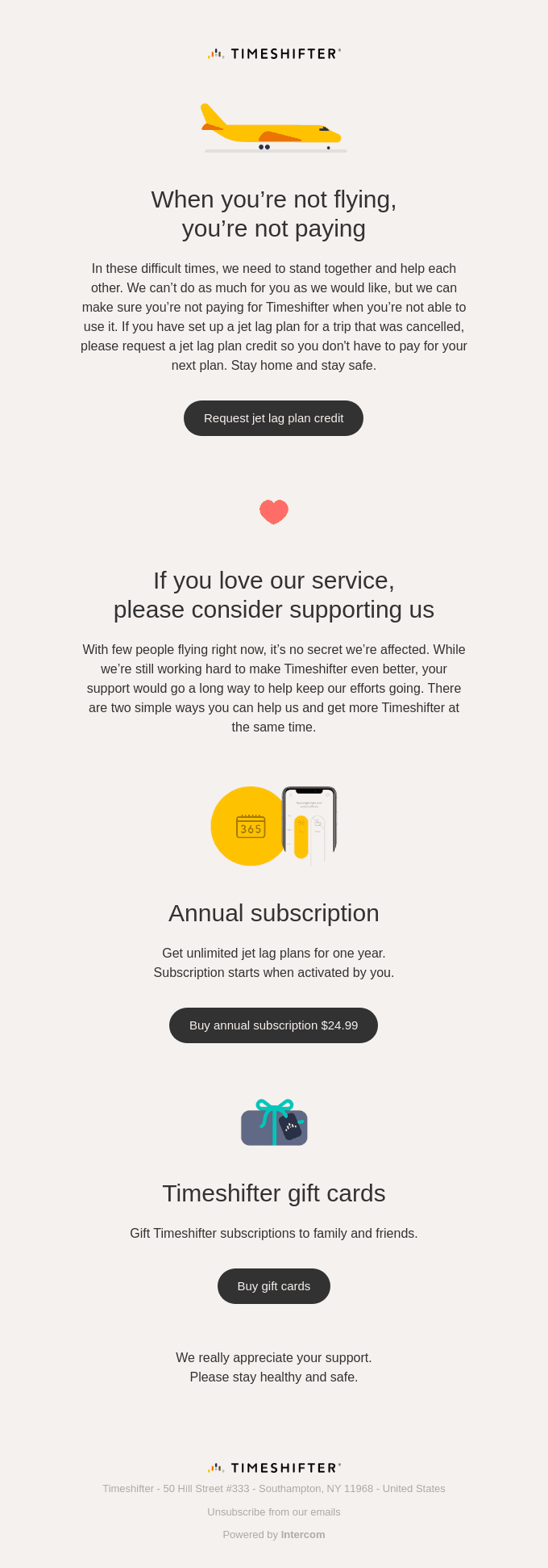 Cancelled flights? Important information from Timeshifter