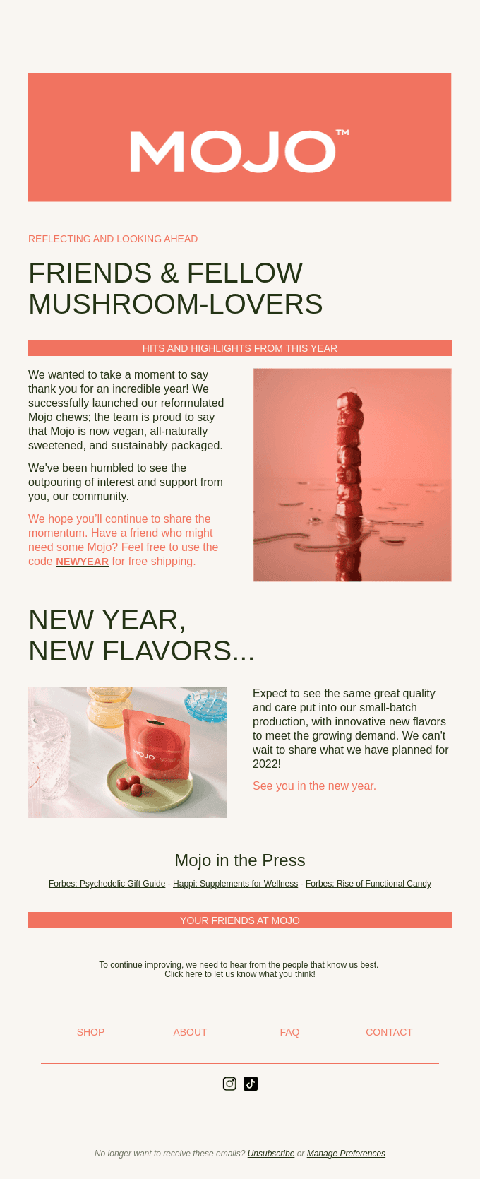 Celebrating a Year of Growth with Free Shipping