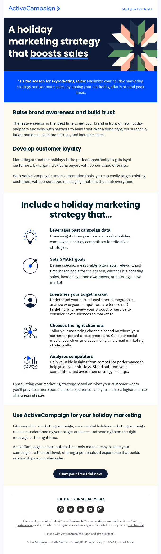 Cha-ching! That's the sound of a successful holiday marketing campaign