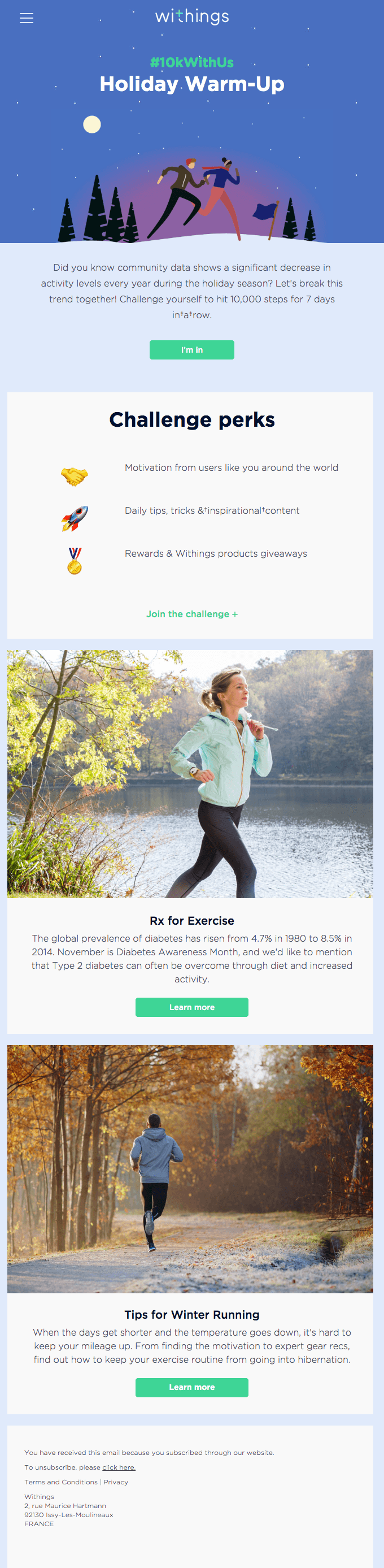 Challenge time: can you rev up before winter?