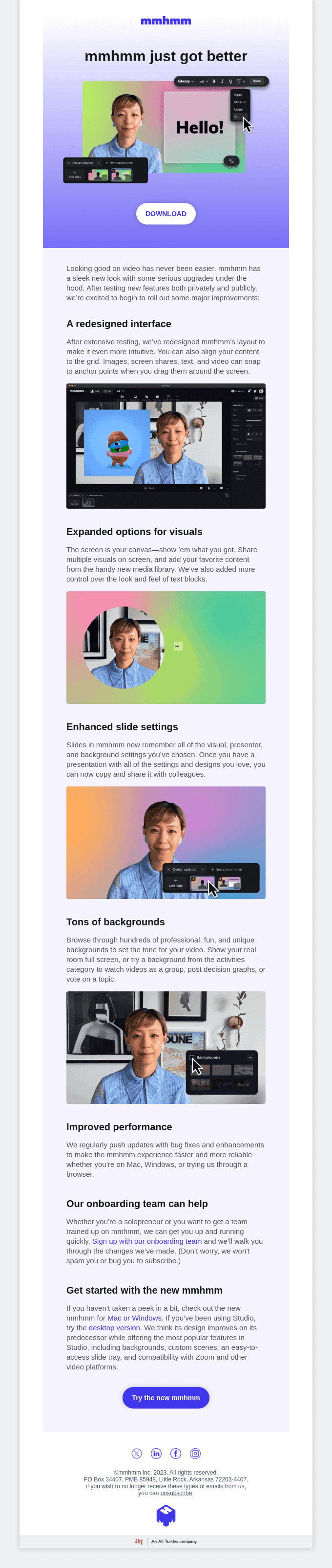 Check out mmhmm’s major upgrades