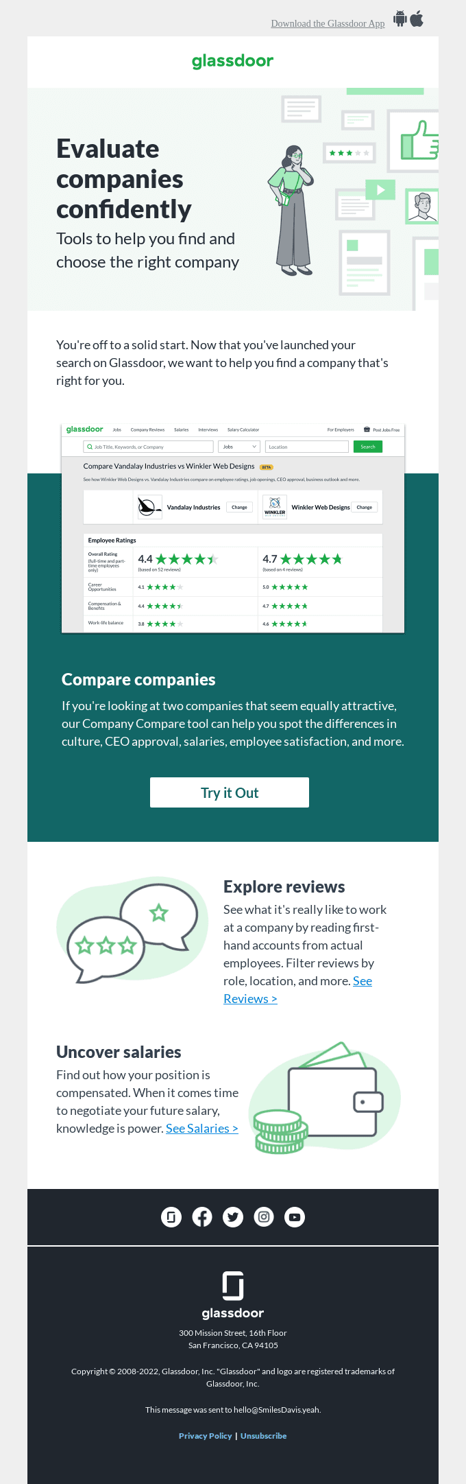 Choose your next company with confidence