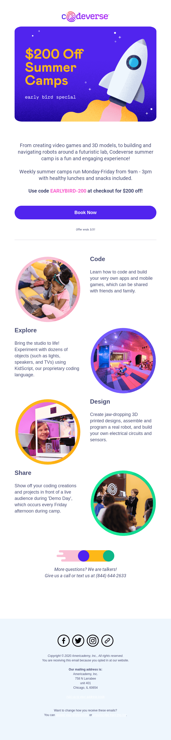 Codeverse Summer Camps 2020 are here!