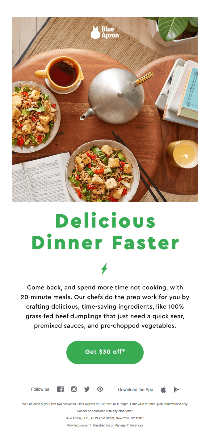 Come on back - we made dinner easier! 😋