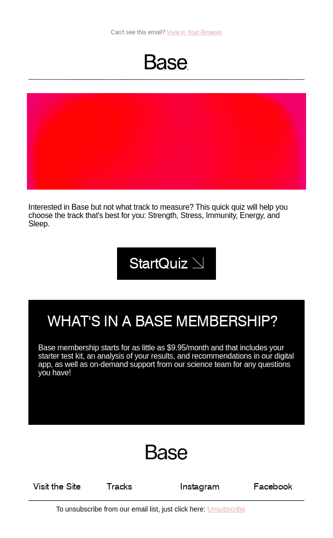 Confused about what to track? Take our 1-minute quiz...