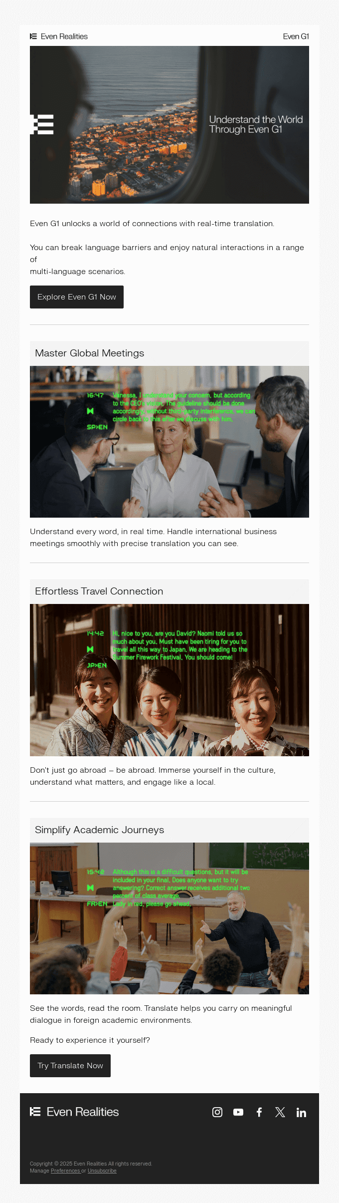 Connect Globally with Real-Time Translation