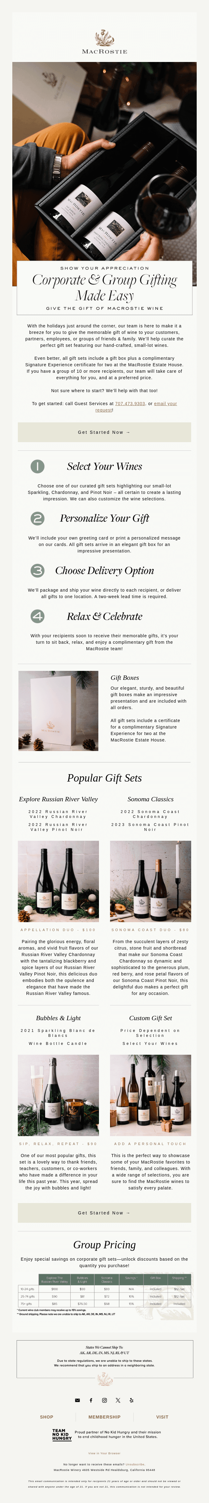 Corporate & Group Gifting Made Simple