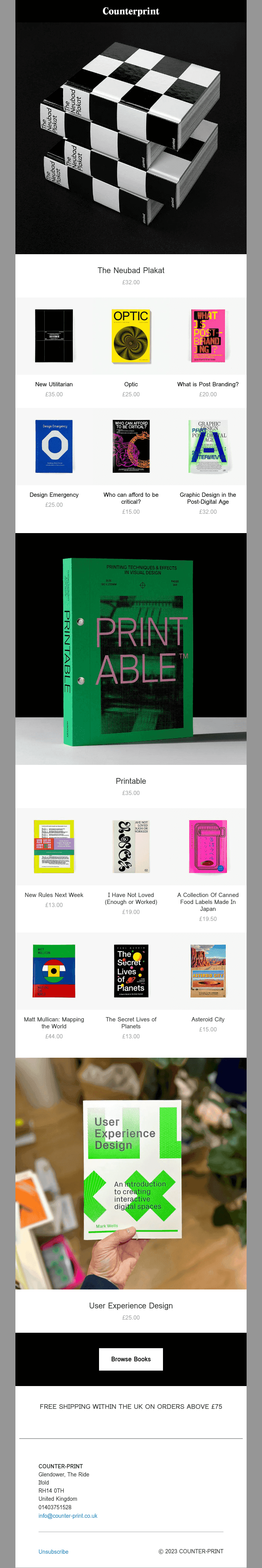 Counter-Print – Latest Books